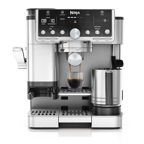 3-In-1 Espresso Cold Brew Filter Coffee Machine 25 Grind Settings Silver