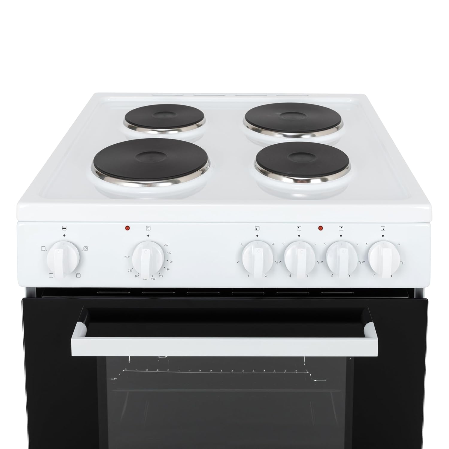 Freestanding Single Cavity Electric Cooker 68L 60cm White
