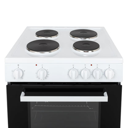 Freestanding Single Cavity Electric Cooker 68L 60cm White