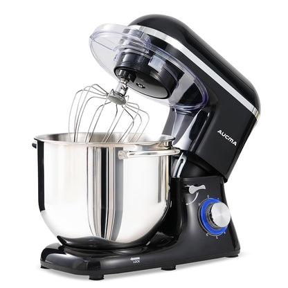 Stand Mixer 6.2L 1400W 6 Speed Tilt-Head Black