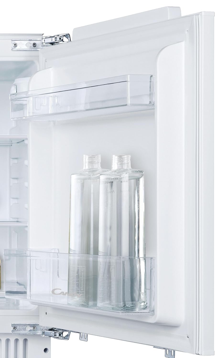 Integrated Undercounter Fridge 135L Adjustable Shelves LED Display White