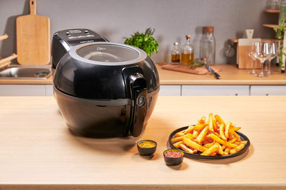 Air Fryer 1.2kg Capacity 1550W 6 People Low Oil Automatic Scoop Black
