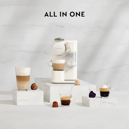 Coffee Maker 19 Bar Capsule Espresso Machine Automatic Milk Frother Black