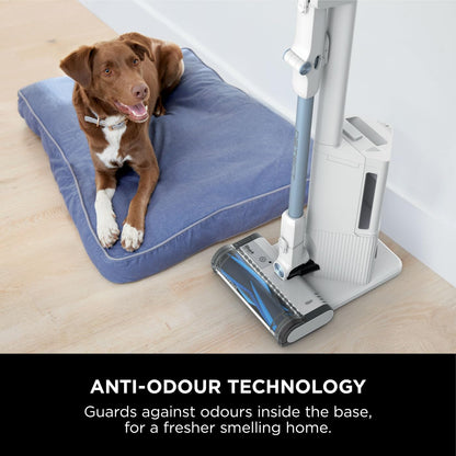 Cordless Stick Vacuum Cleaner 60 Mins Auto-Empty System Anti Hair Wrap Cloudy Blue