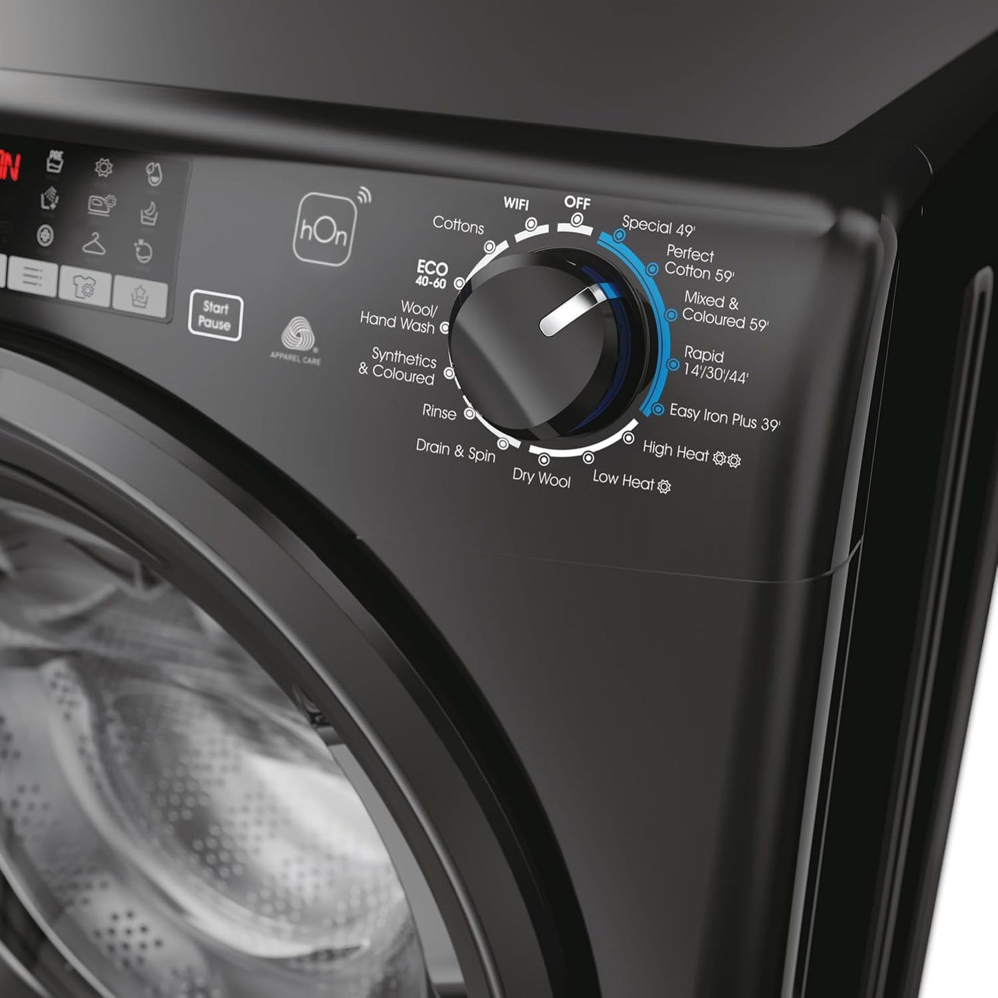 Freestanding Washer Dryer 8kg 5kg 1400RPM LED Display Black