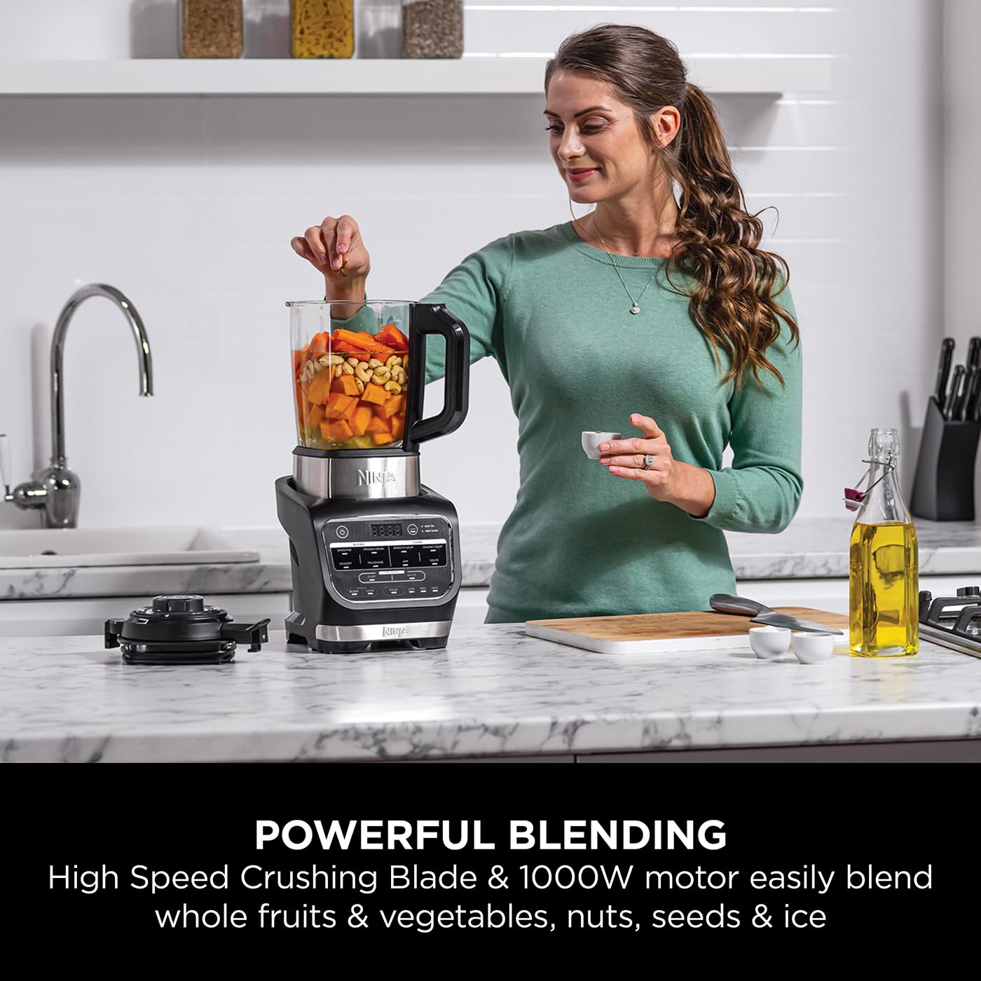 Blender & Soup Maker 1.7L 1000W 10 Auto-iQ Programs Black