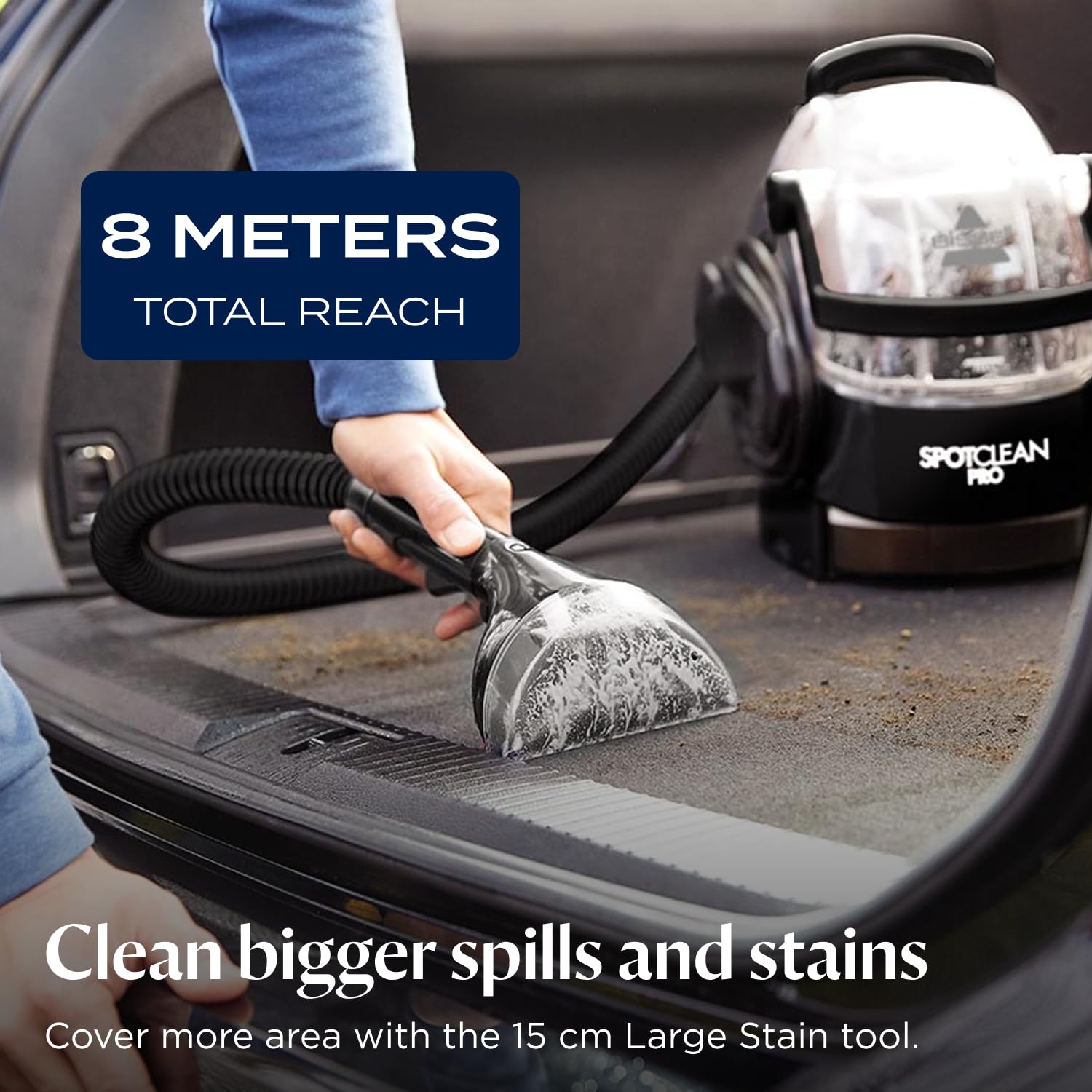 Portable Carpet Cleaner SpotClean Pro 750W Corded Black