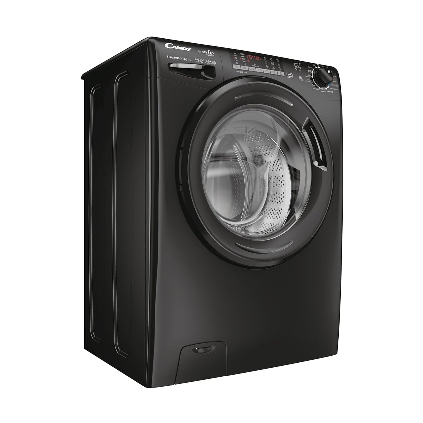 Freestanding Washer Dryer 8kg 5kg 1400RPM LED Display Black