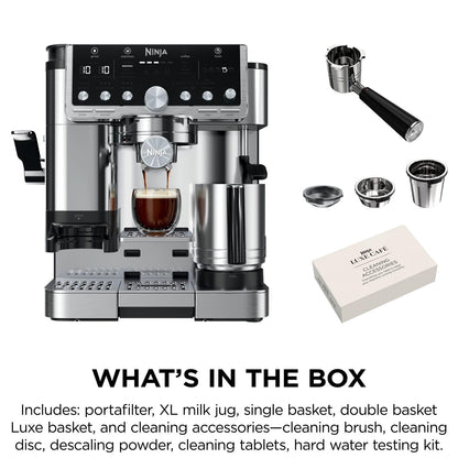 3-In-1 Espresso Cold Brew Filter Coffee Machine 25 Grind Settings Silver