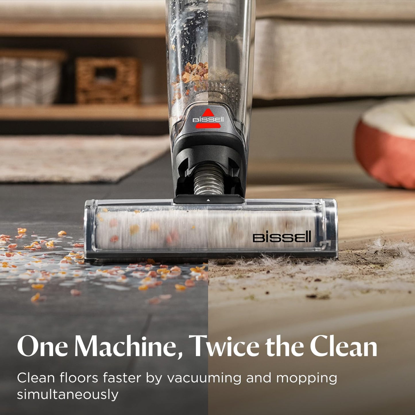 Wet Dry Vacuum Cleaner 30 Min Runtime 3 Modes Cordless Black/Grey