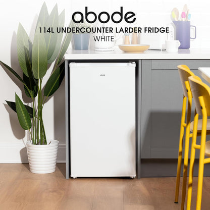 Freestanding Undercounter Fridge 114L 50cm White