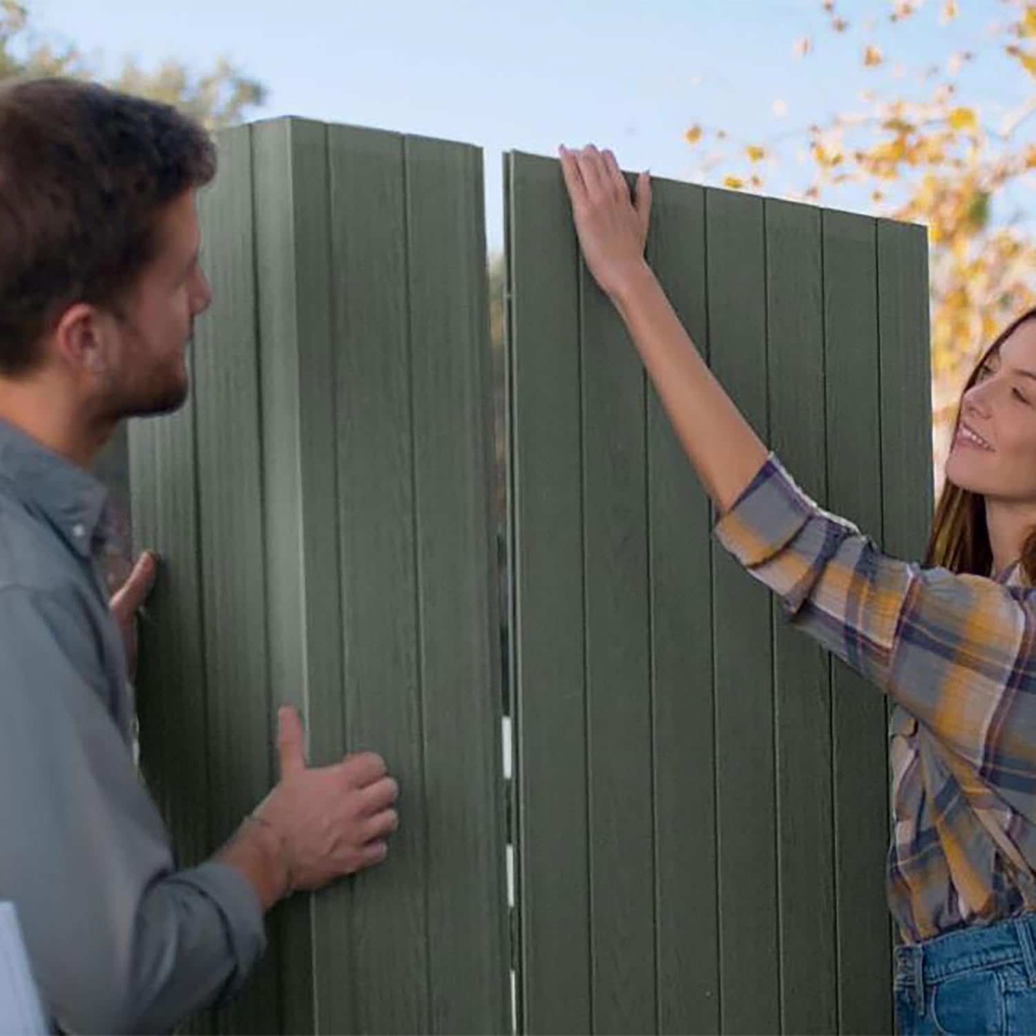 Darwin 6x4ft Double Door Garden Shed — Wood-Effect Outdoor Storage