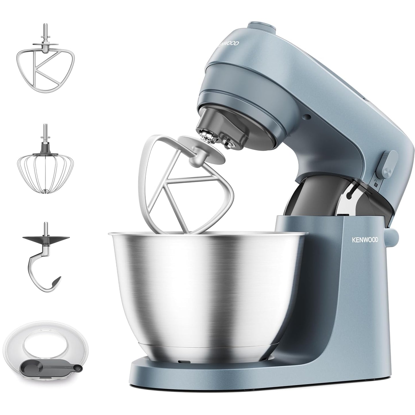 Stand Mixer 4L 800W 6 Speeds Storm Blue