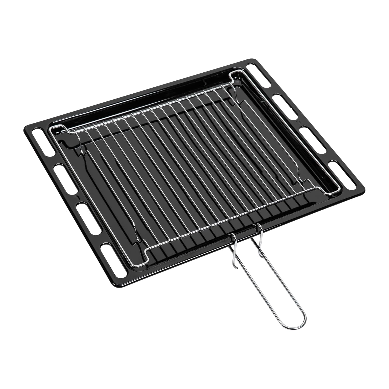 Freestanding Electric Single Cavity Cooker 68L 4 Ceramic Hobs Black