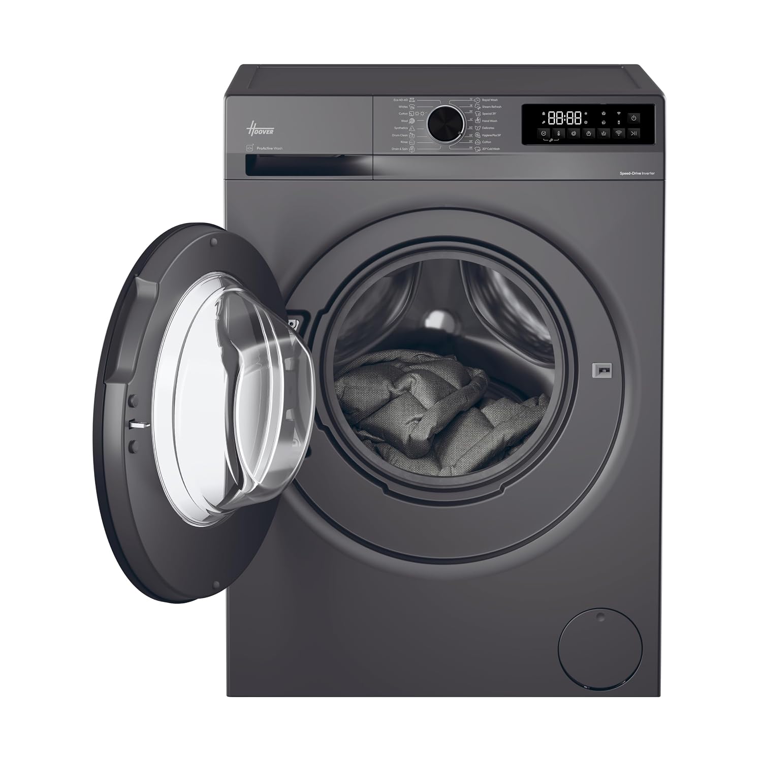 Freestanding Washer Dryer 8/5kg 1400rpm 16 Programmes WiFi Graphite