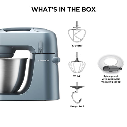 Stand Mixer 4L 800W 6 Speeds Storm Blue