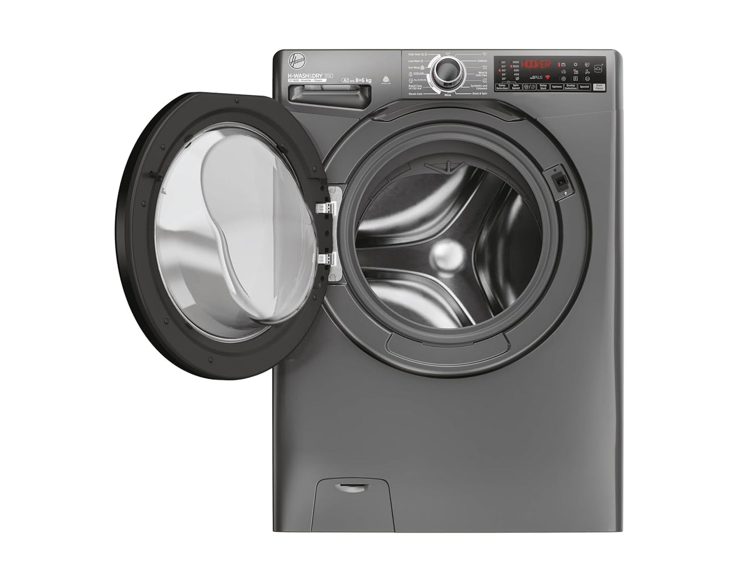 Freestanding Washer Dryer 9Kg Wash 6Kg Dry 1600Rpm Graphite