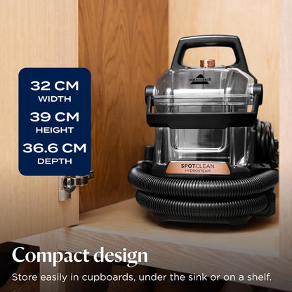 Spot Cleaner 1000W HydroSteam 3 Modes Self-Cleaning Titanium Blue