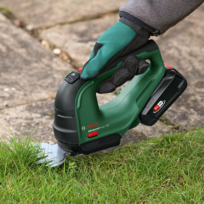 Cordless Grass And Shrub Shear 18V 2.0Ah 85m² Black Green