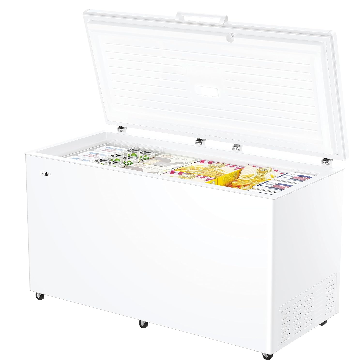 Chest Freezer 508L Low Frost Fast Freeze White