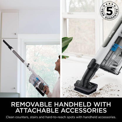 Cordless Stick Vacuum Cleaner 0.7L Floor Detect Anti-Hair Wrap Java