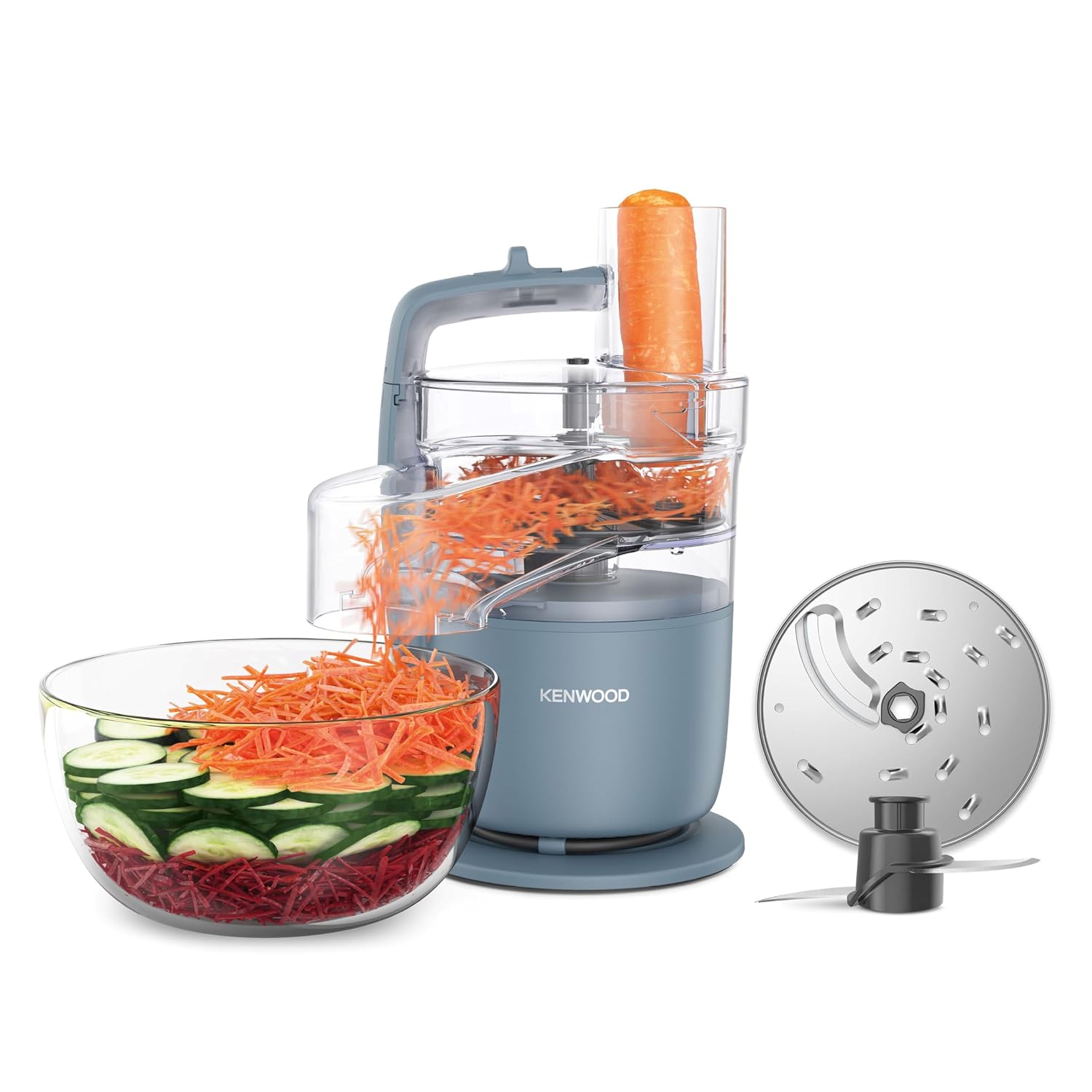 Stand Mixer 4L 800W 6 Speeds Storm Blue
