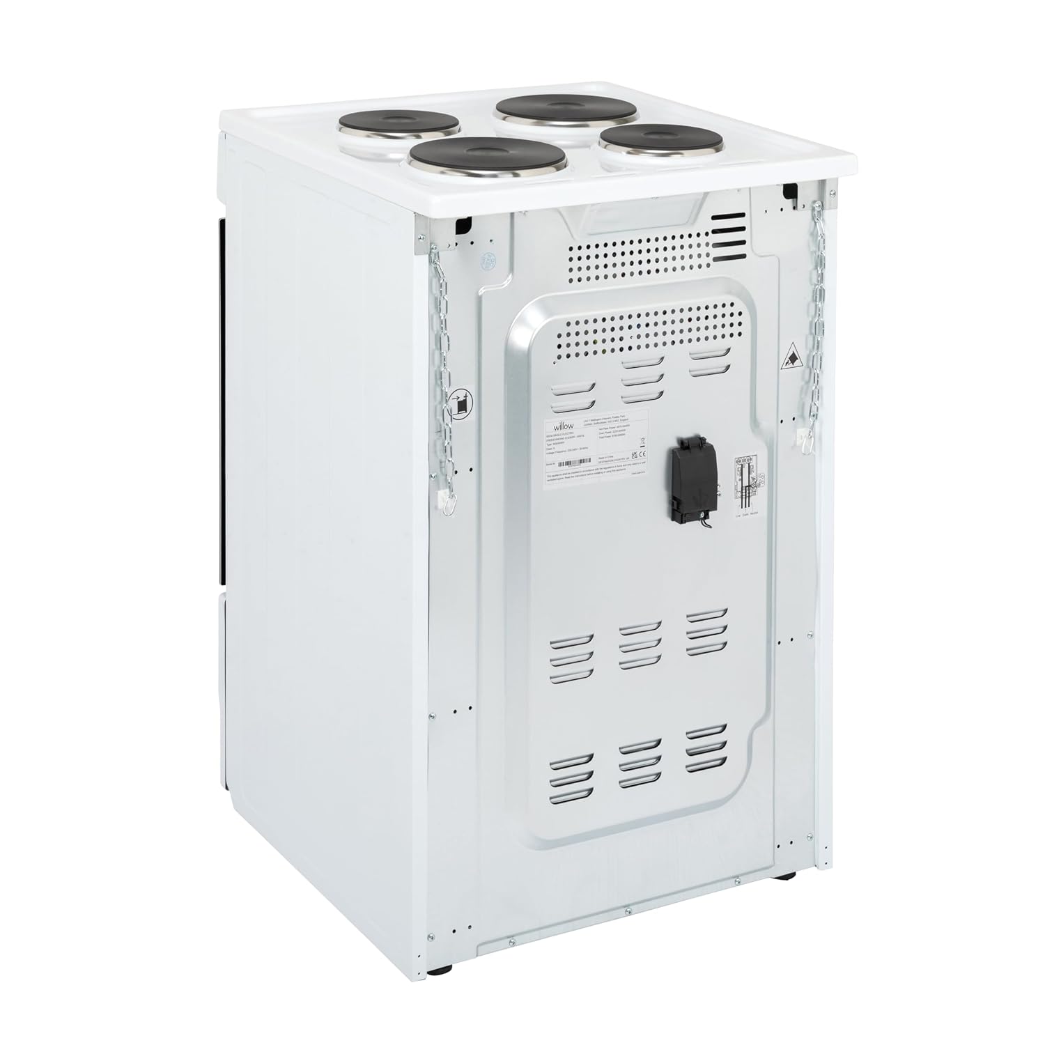 Freestanding Single Cavity Electric Cooker 68L 60cm White