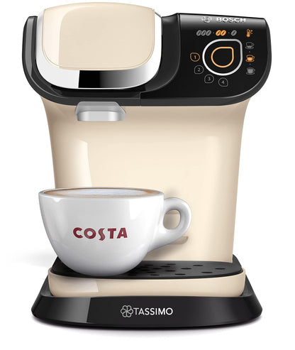 Coffee Machine 1500W 1.3L T Disc Intellibrew Cream