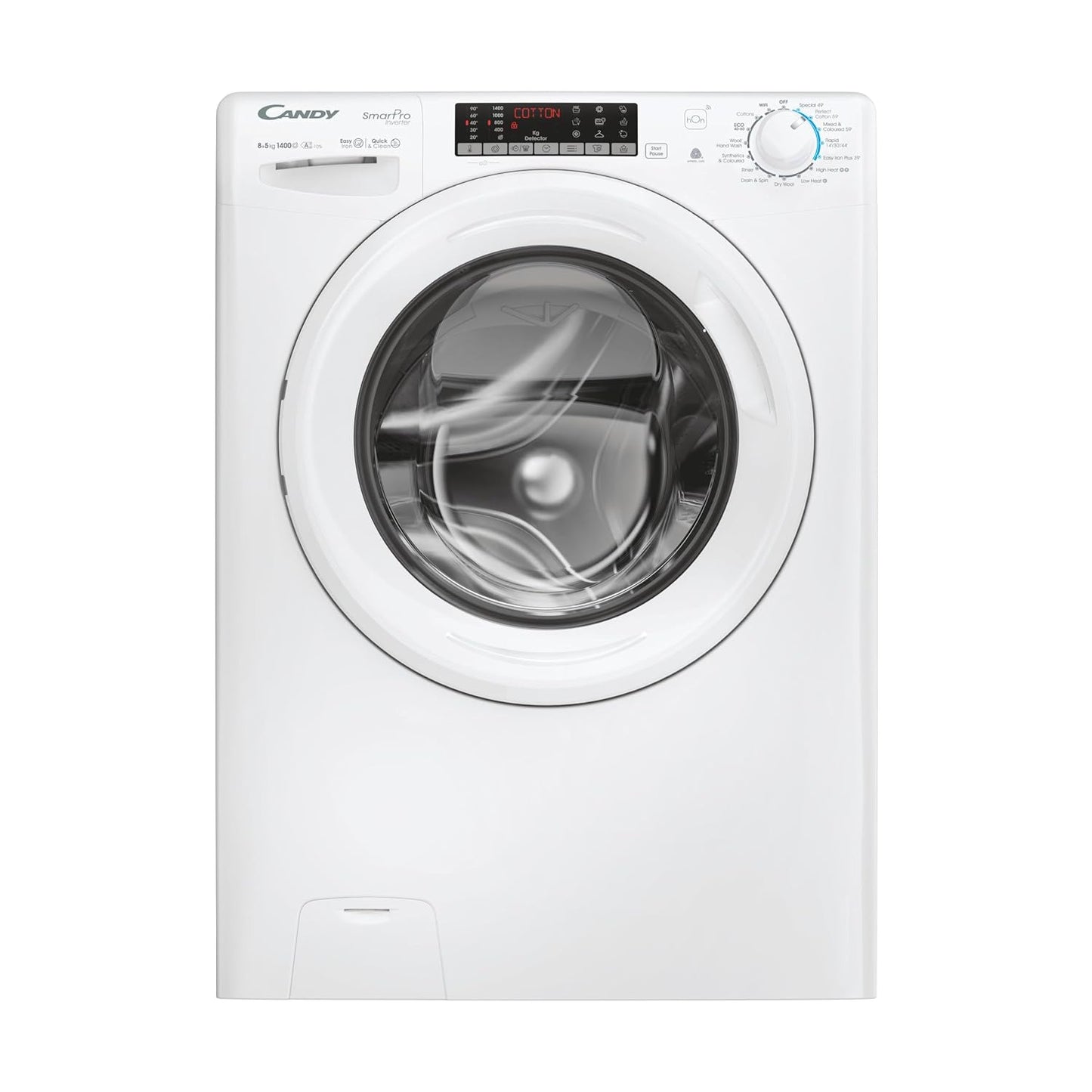 Freestanding Washer Dryer 8kg 5kg 1400RPM LED Display Black