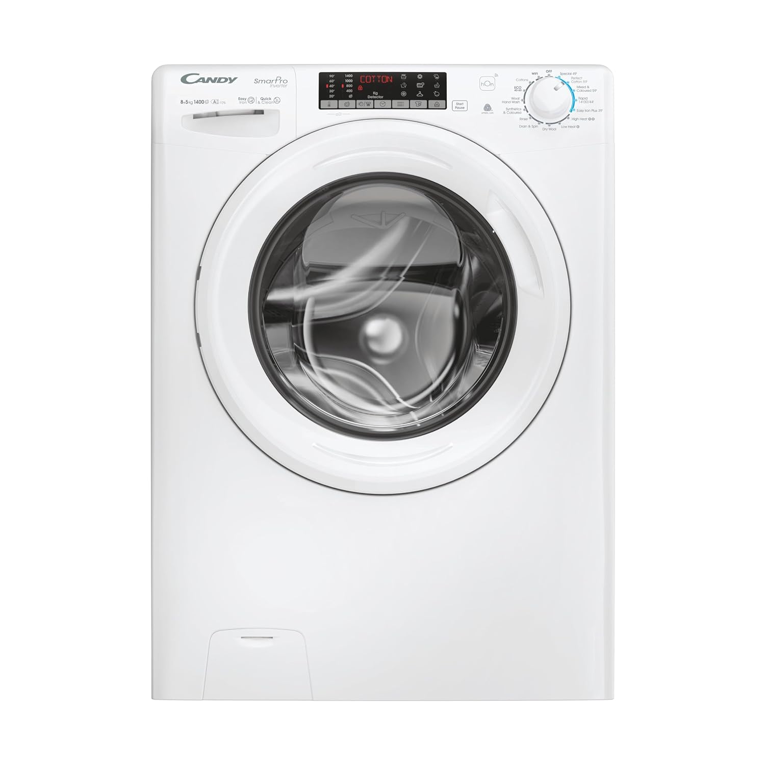 Freestanding Washer Dryer 8kg 5kg 1400RPM LED Display Black