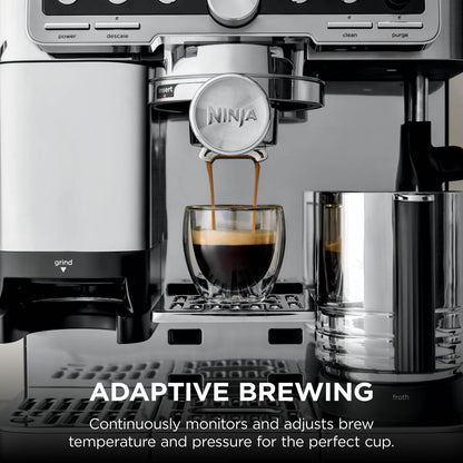 3-In-1 Espresso Cold Brew Filter Coffee Machine 25 Grind Settings Silver