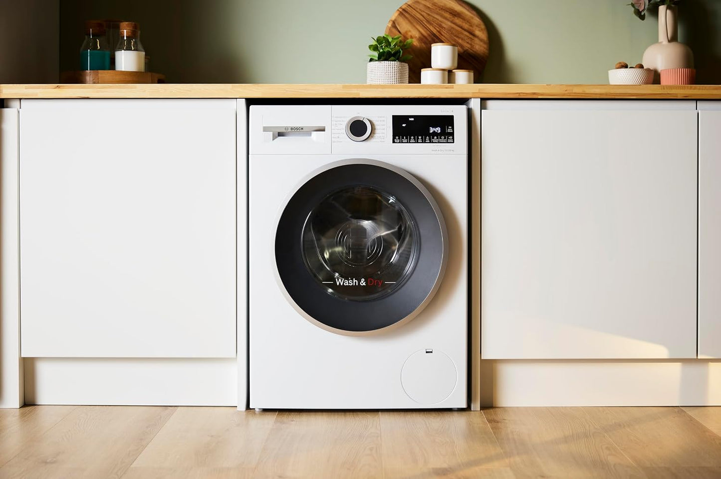 Freestanding Washer Dryer 10.5/6kg 1400rpm AntiStain White