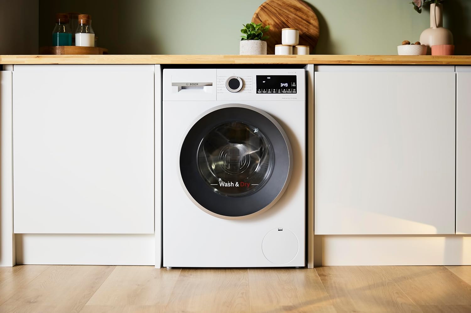 Freestanding Washer Dryer 10.5/6kg 1400rpm AntiStain White