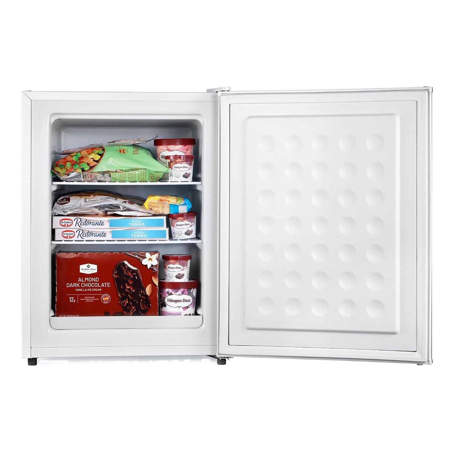 Mini Freezer 30L 4-Star Table Top With Reversible Door White