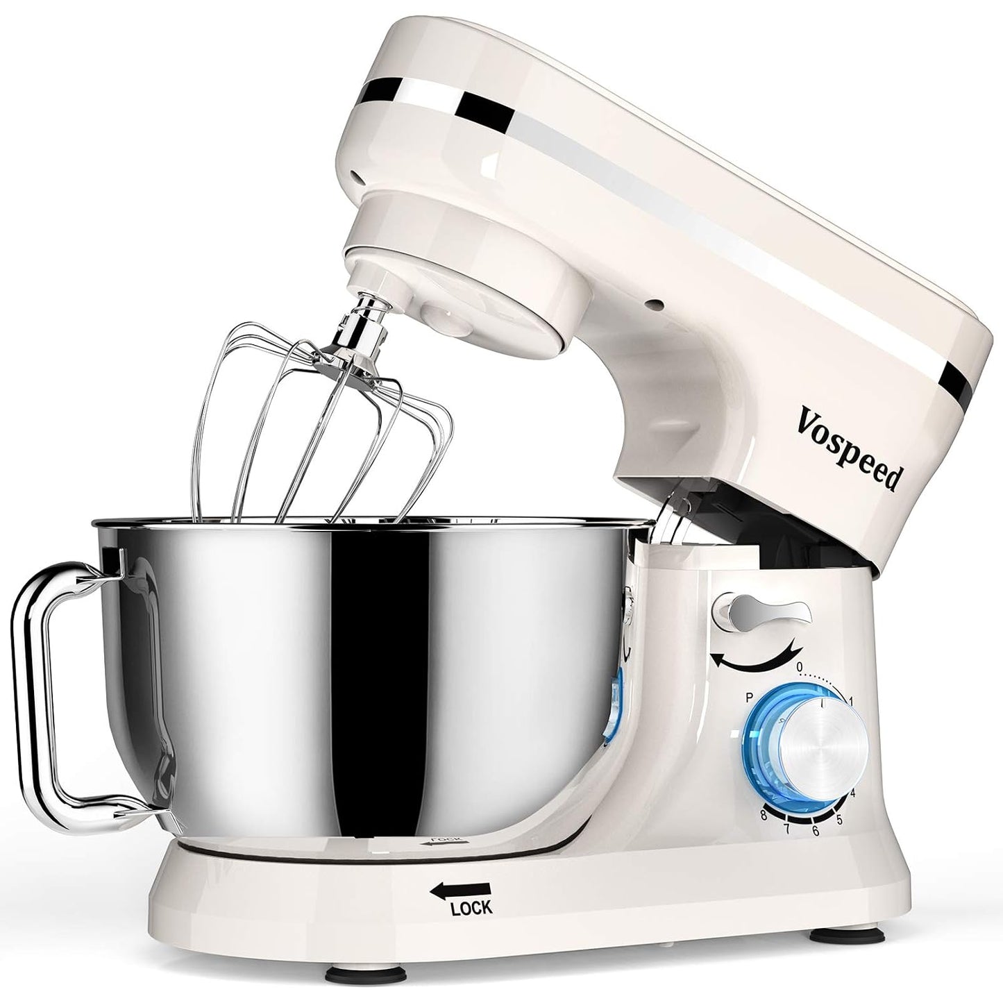 Stand Mixer 5-Quart 8-Speed 1000W Tilt-Head Black