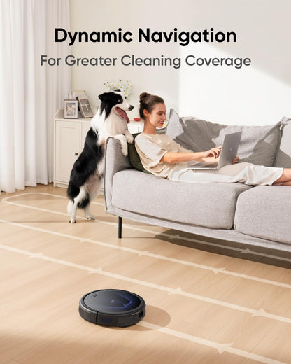Robot Vacuum And Mop 4000Pa Suction 120 Min Black