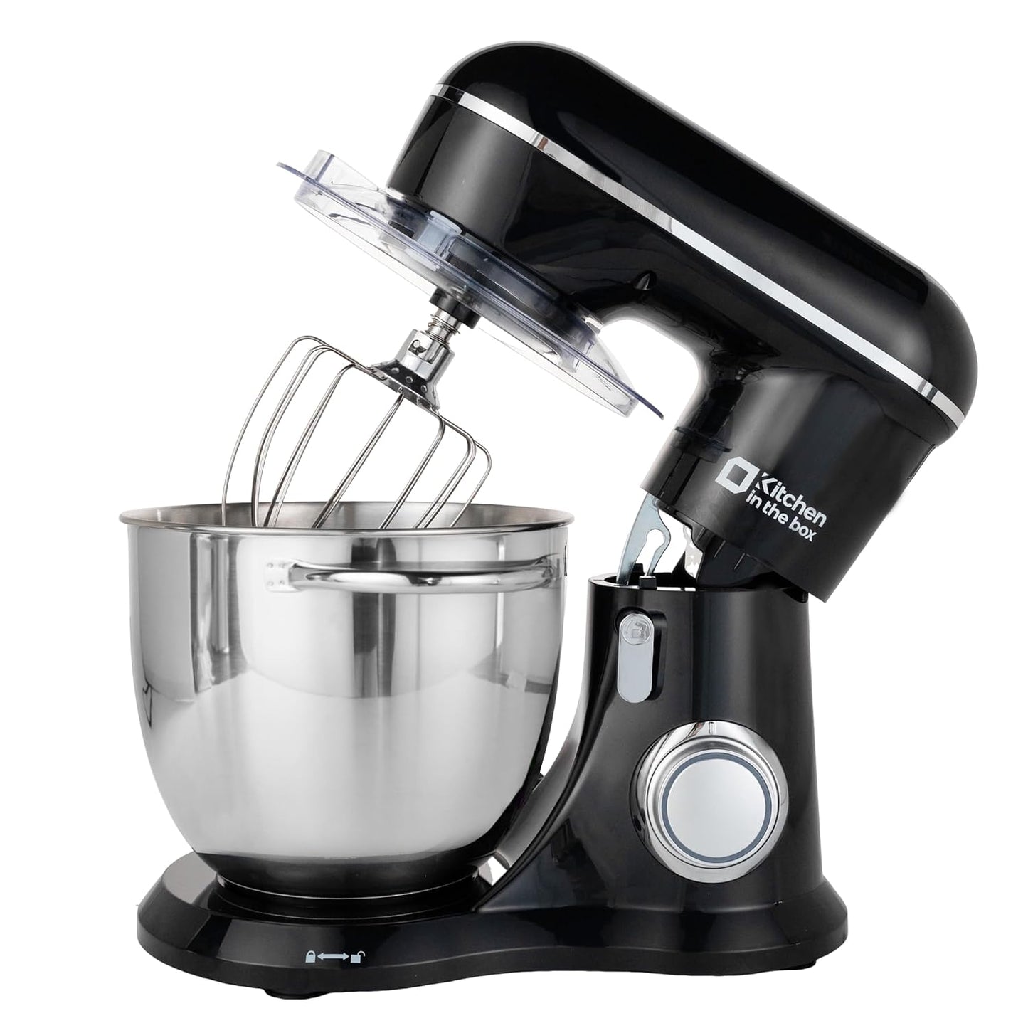 Stand Mixer 1300W 6L 10 Speeds Pulse Function Black