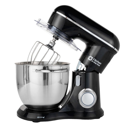 Stand Mixer 1300W 6L 10 Speeds Pulse Function Black