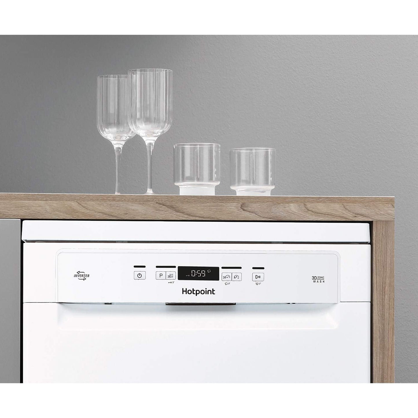 Freestanding Dishwasher 14 Place Settings 60cm White