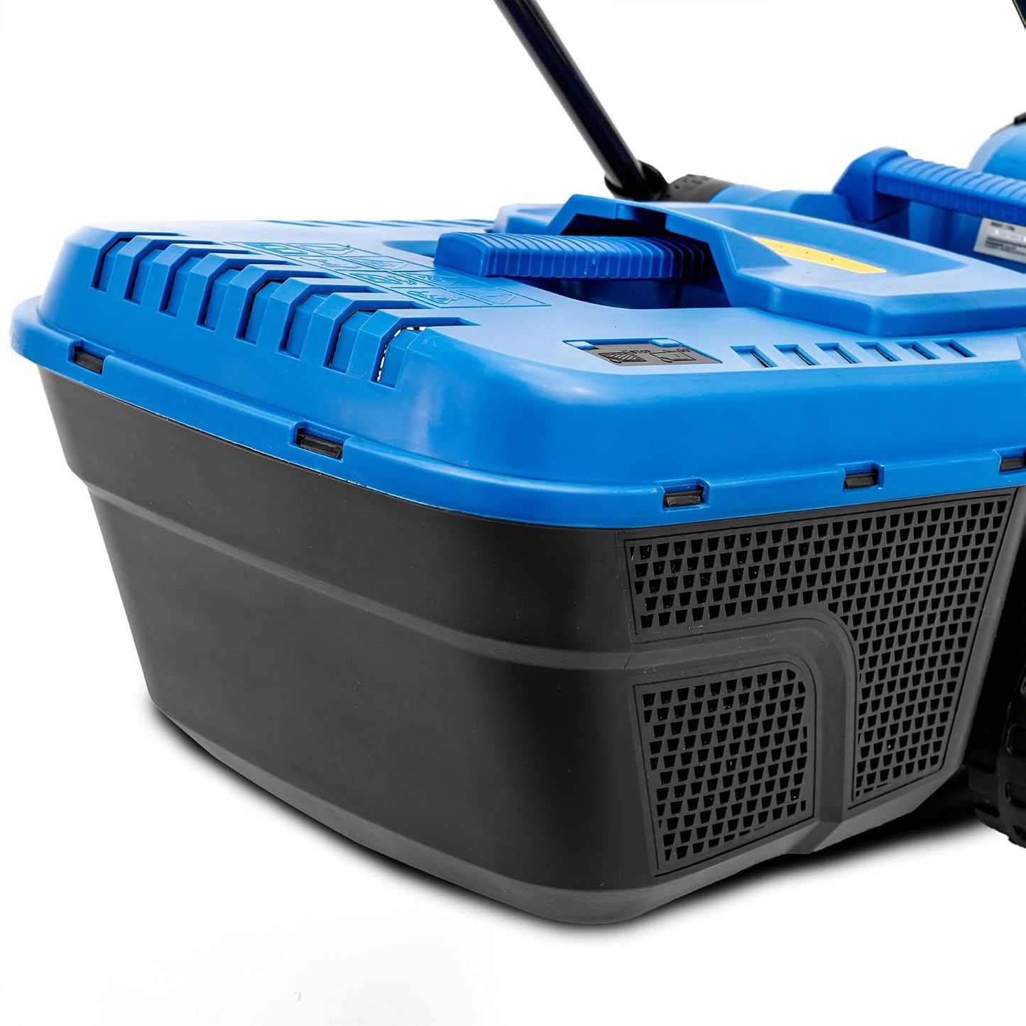 Corded Electric Lawn Mower 33cm 1300W 30L Grass Box 3 Heights Blue