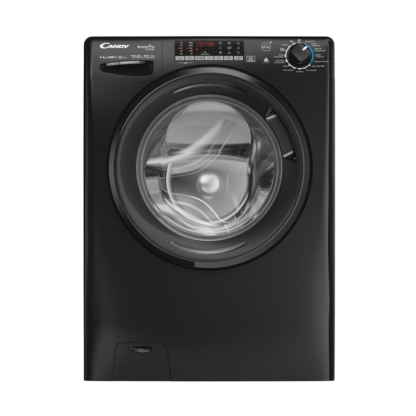 Freestanding Washer Dryer 8kg 5kg 1400RPM LED Display Black