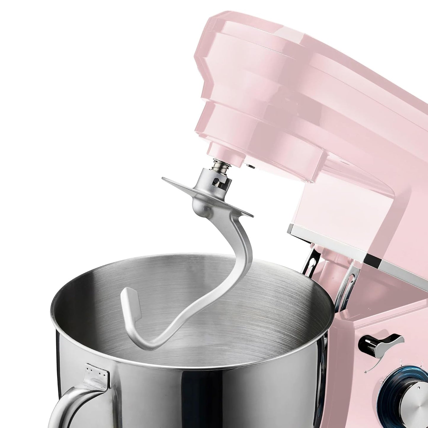 Stand Mixer 1200W 7L Stainless Steel Bowl 6 Speeds Pulse Pink
