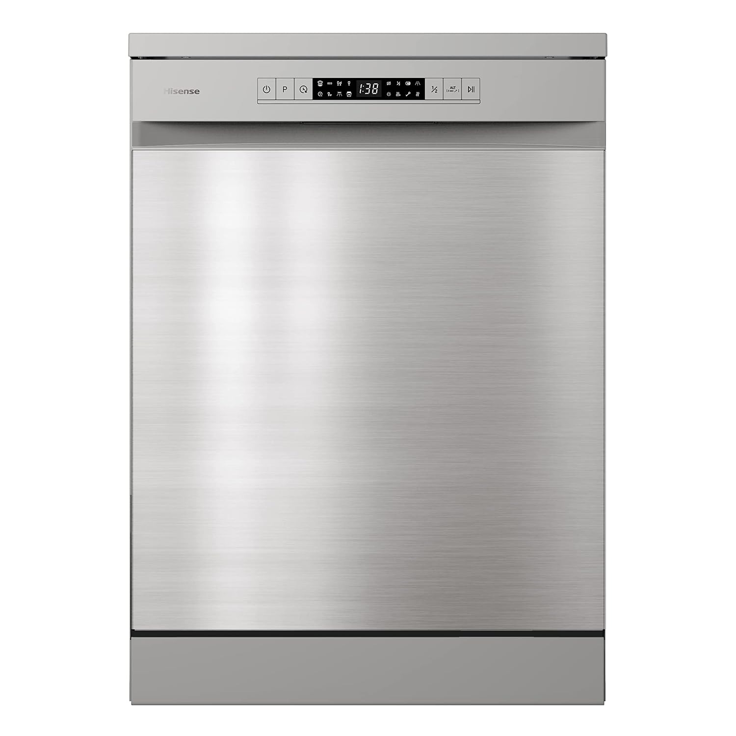 Freestanding Dishwasher 13 Place Settings 6 Programs 47dB Silver