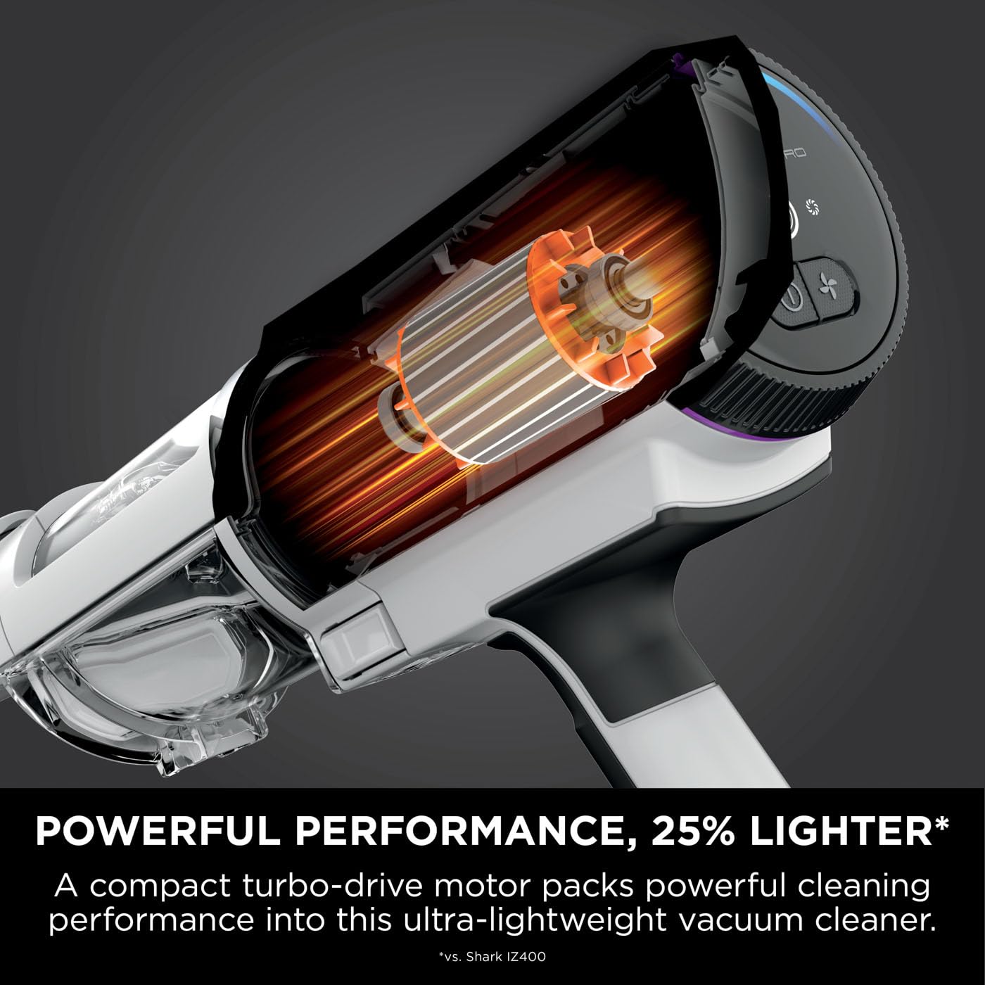 Cordless Stick Vacuum Cleaner 60 Mins Auto-Empty System Anti Hair Wrap Cloudy Blue