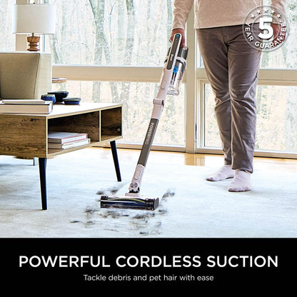Cordless Stick Vacuum Cleaner 0.7L Floor Detect Anti-Hair Wrap Java