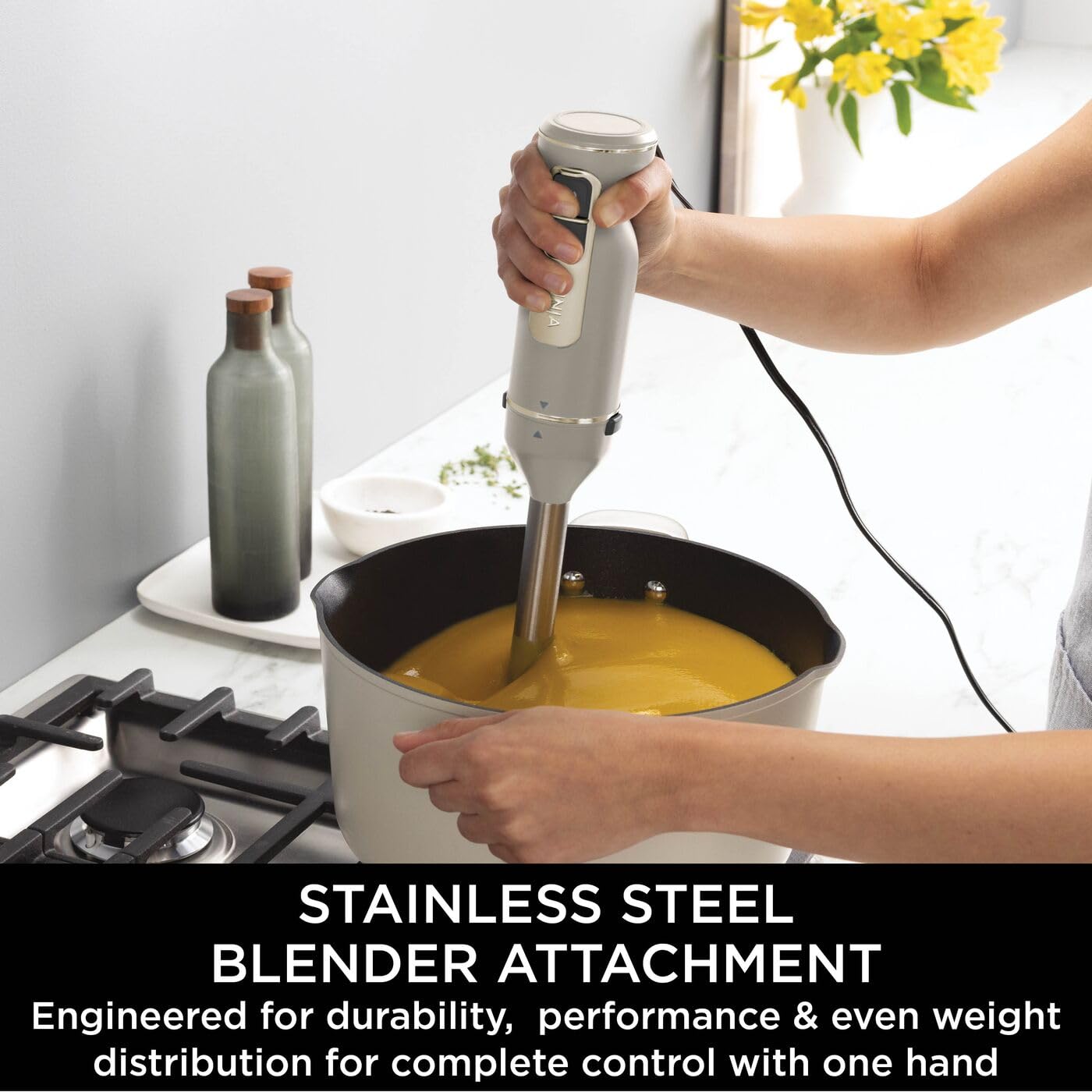 Hand Blender 850W 3-in-1 Stone Gold