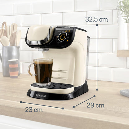 Coffee Machine 1500W 1.3L T Disc Intellibrew Cream