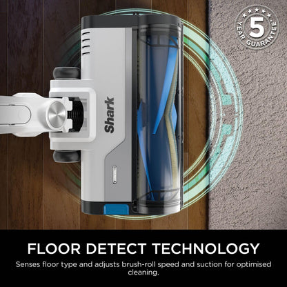 Cordless Stick Vacuum Cleaner 0.7L Floor Detect Anti-Hair Wrap Java