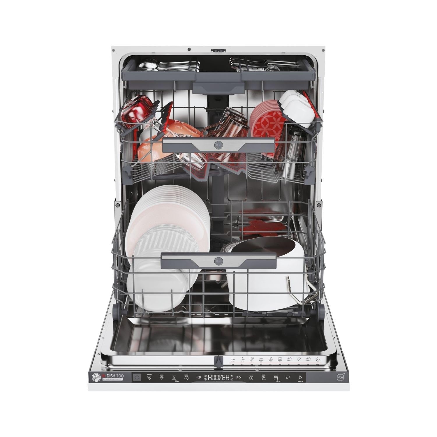 Integrated Dishwasher 16 Place Settings 60cm Anthracite Bezel