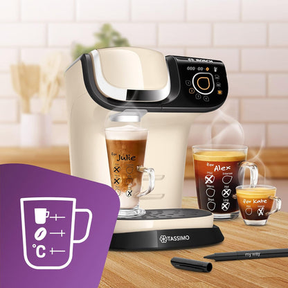 Coffee Machine 1500W 1.3L T Disc Intellibrew Cream
